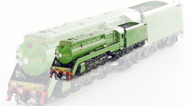 New South Wales Government Railways C38 Class Pacific Steam Locomotive 4-6-4