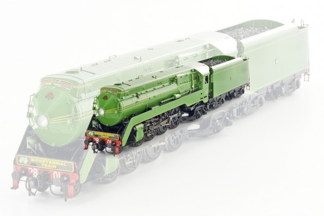 New South Wales Government Railways C38 Class Pacific Steam Locomotive 4-6-4