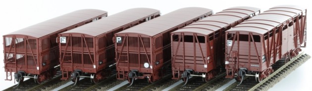 Victorian Railways "LL" Sheep and "MM" Cattle Wagon
